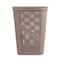 Mind Reader 60L Ventilated Slim Laundry Hamper with Cut Out Handles & Hinged Lid, 2ct.